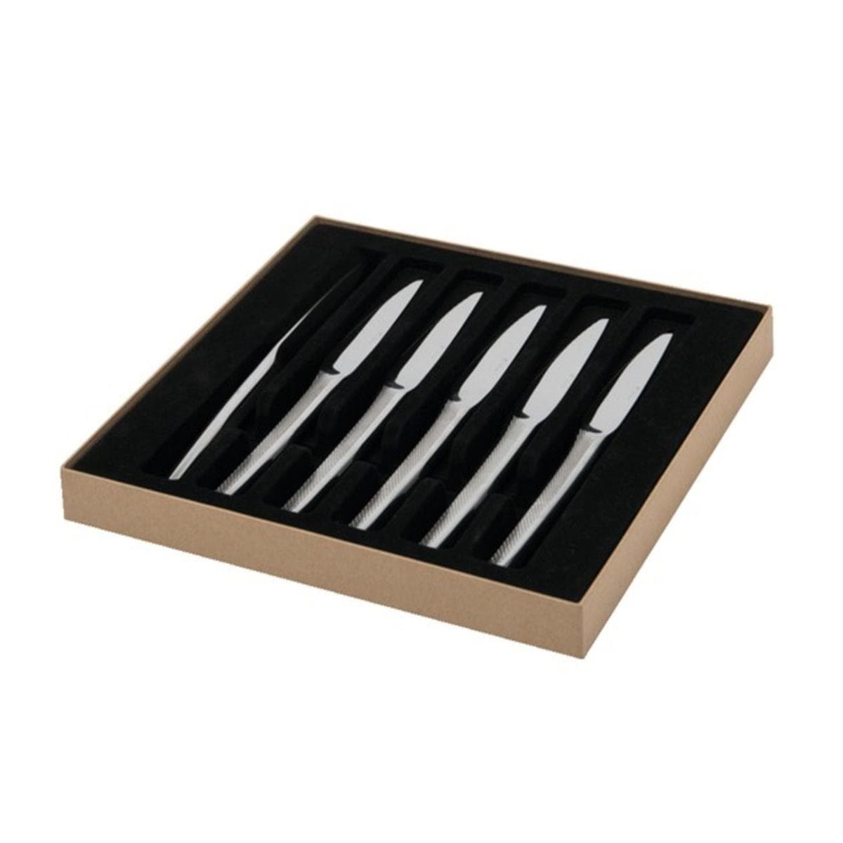 Coffret 6 Couteaux Steak De Table Guy Degrenne