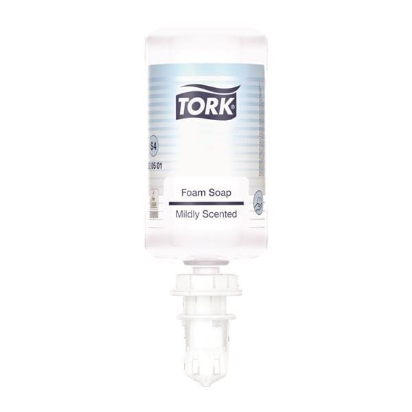 Savons mousse TORK PREMIUM - Le flacon de 1L - Le savon mousse doux