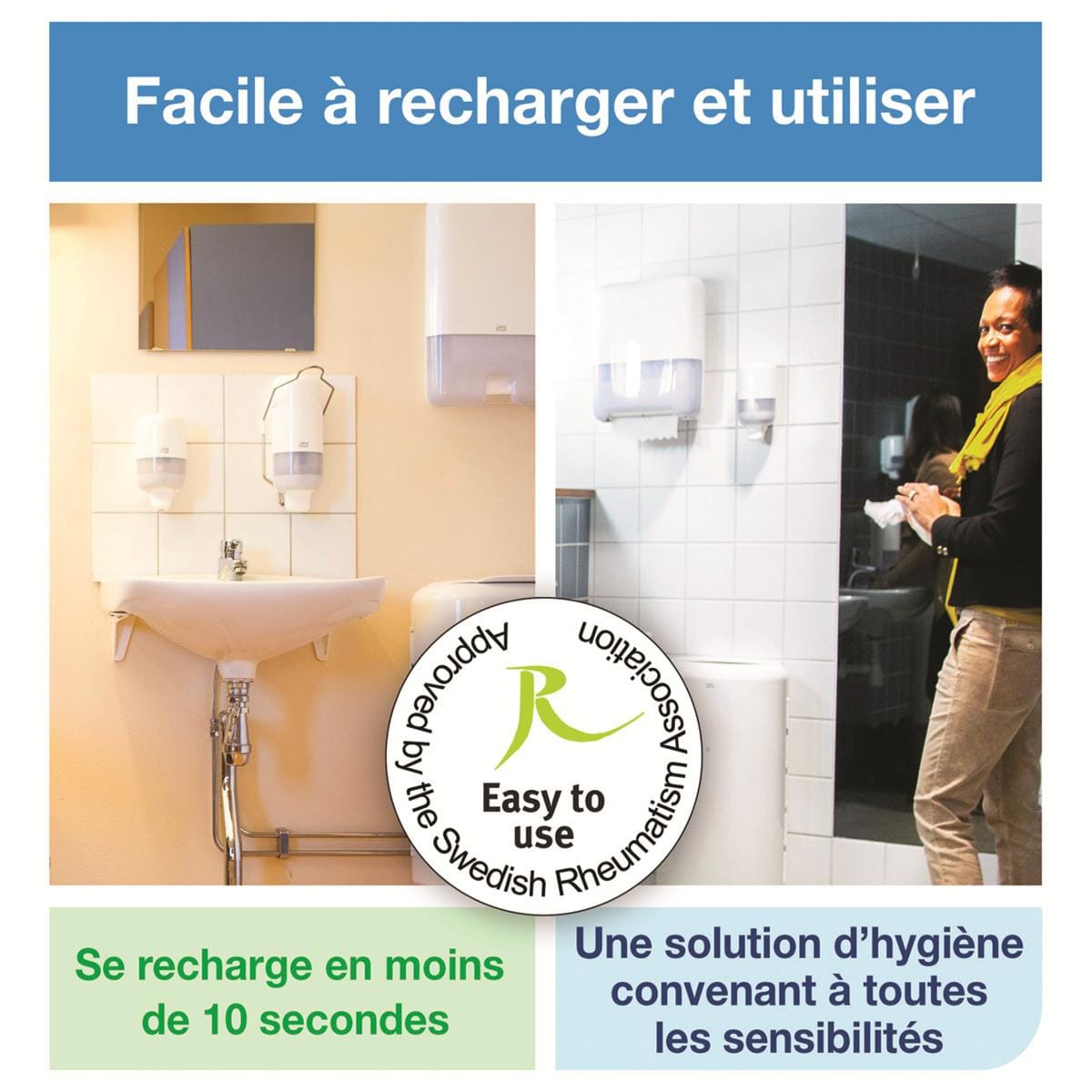 Nettoyant abattant toilette TORK