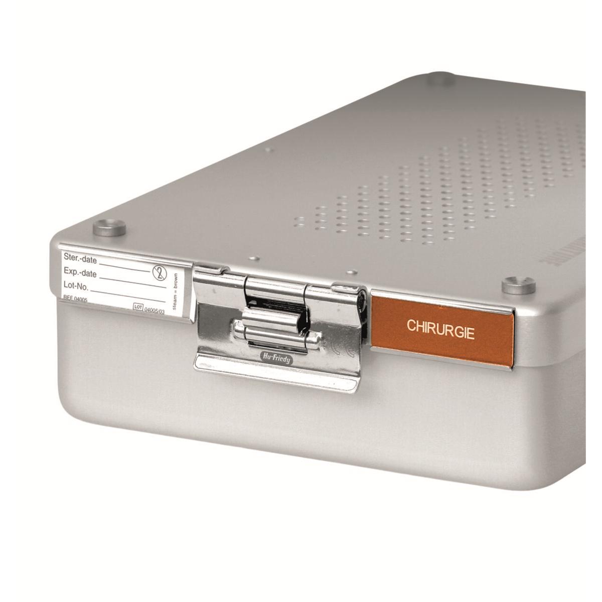 Etiquettes pour container - orange - Lot de 2 - Hu Friedy