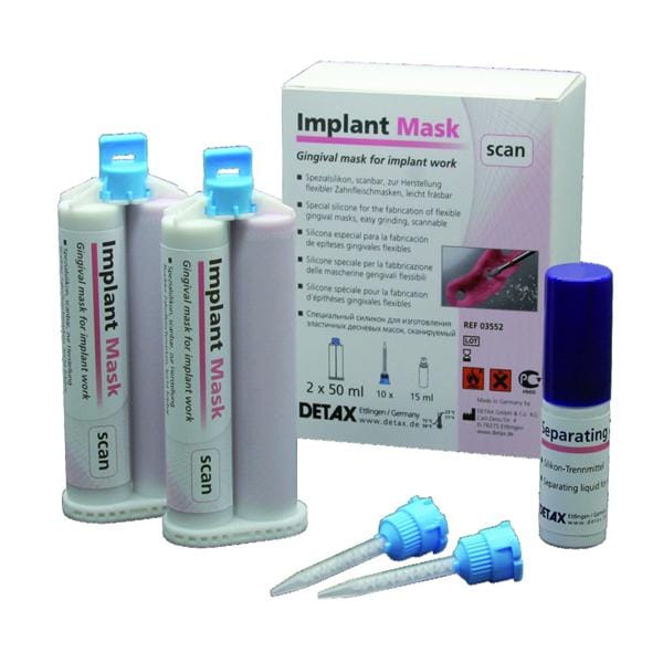 Implant Mask Scan DETAX - Coffret eco - Cartouche de 50 ml