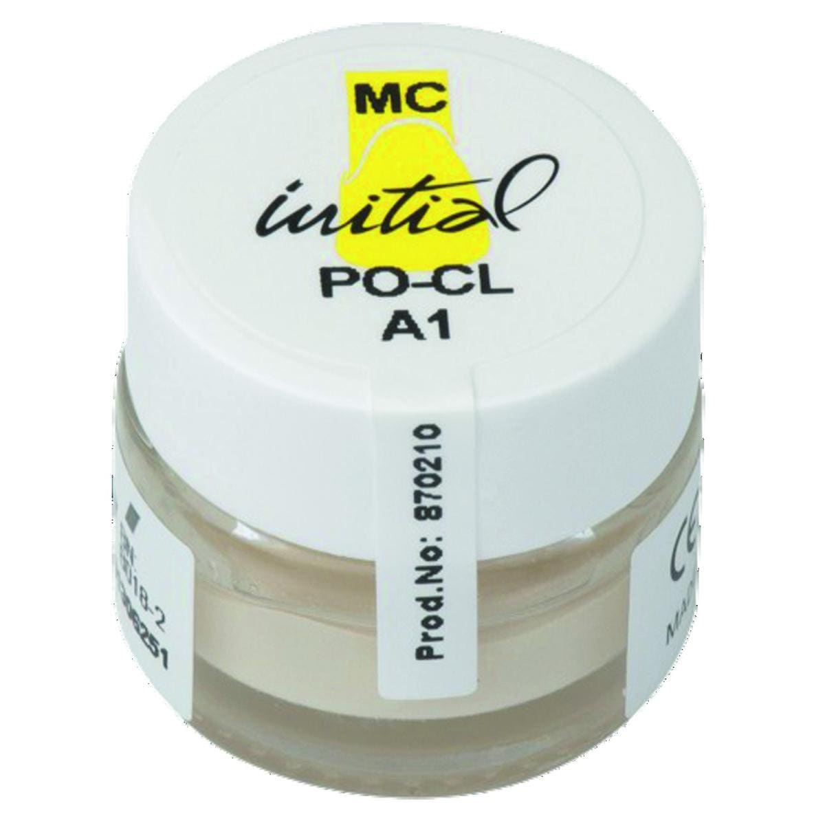 Initial MC GC - Classic Line - Paste opaque - C1 - Le pot de 4 g