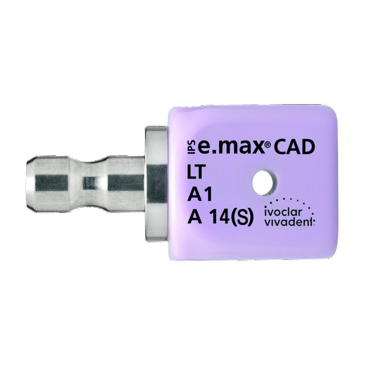 IPS e.max CAD IVOCLAR VIVADENT - Blocs MO - Teinte 3 - Taille A14S - Bote de 5