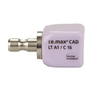 IPS e.max CAD IVOCLAR VIVADENT - Blocs LT - Teinte A1 - Taille C16 - Bote de 5