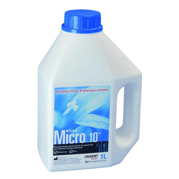 Micro 10 Excel UNIDENT - Le flacon de 1 litre