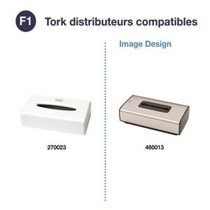 Mouchoirs double paisseur TORK - Le lot de 100 mouchoirs