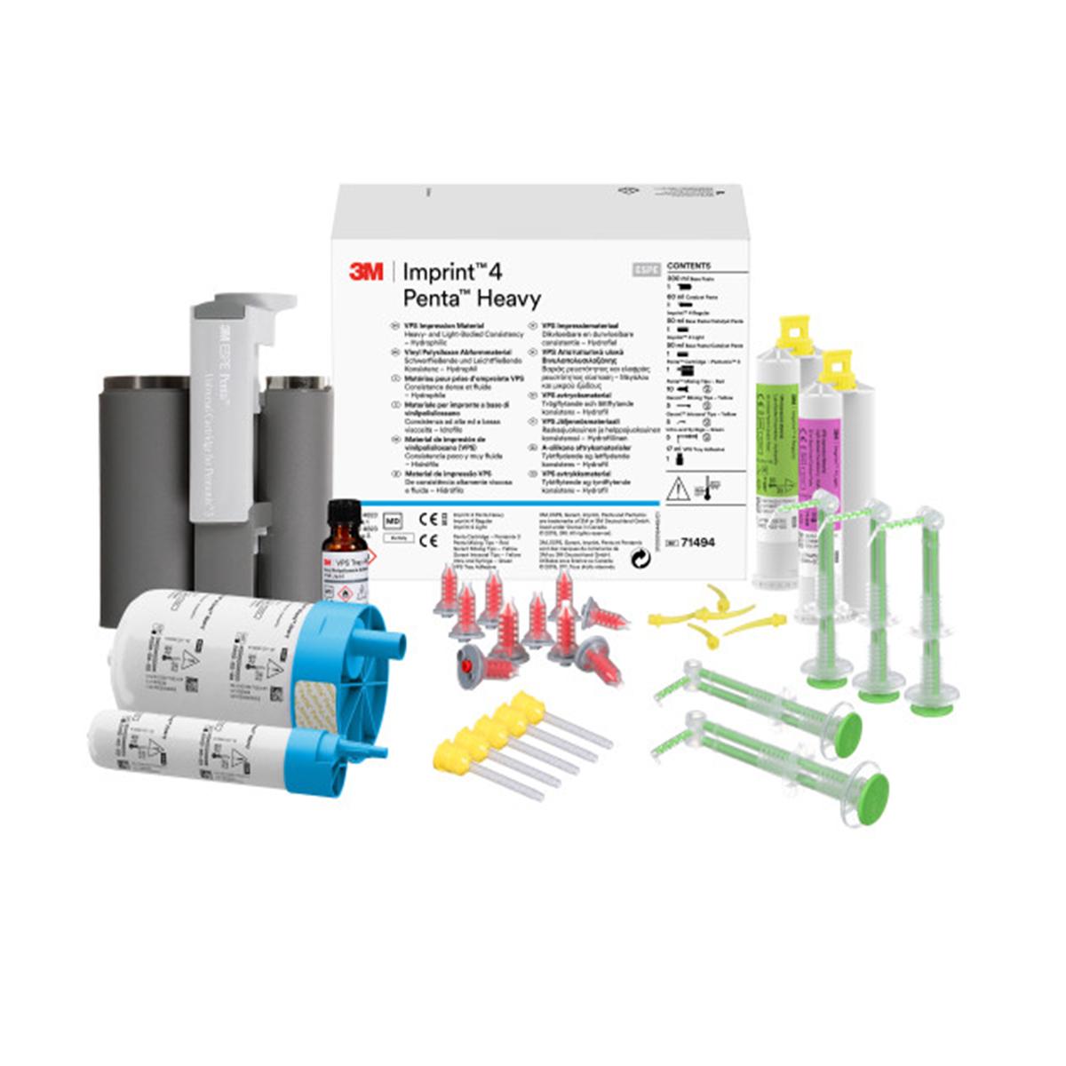 3M Imprint 4 Penta Heavy - Matriau d'empreintes VPS - Kit pour Pentamix