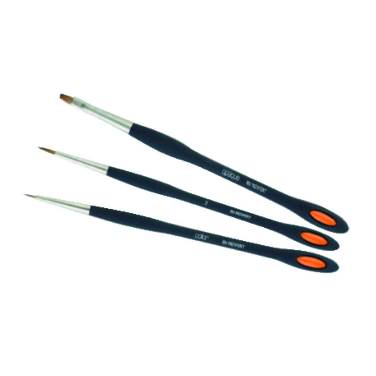 Pinceaux layart Style RENFERT - Le set opaque - Color - Taille 2