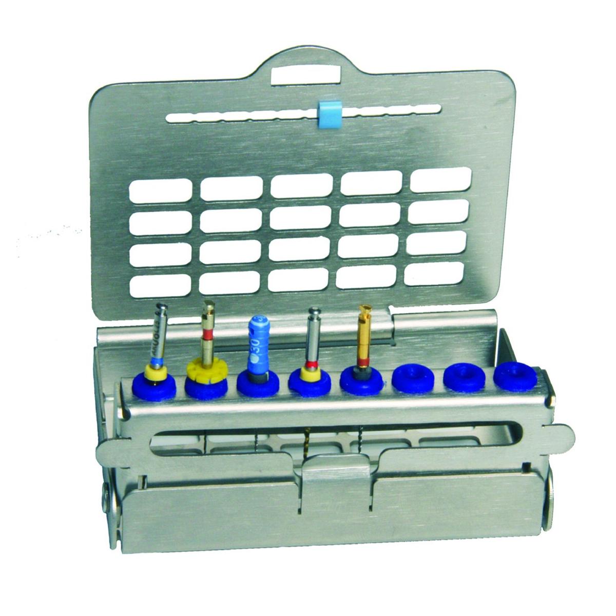 Supports Endo  Ultralight  NICHROMINOX - 8 perfos - bleu