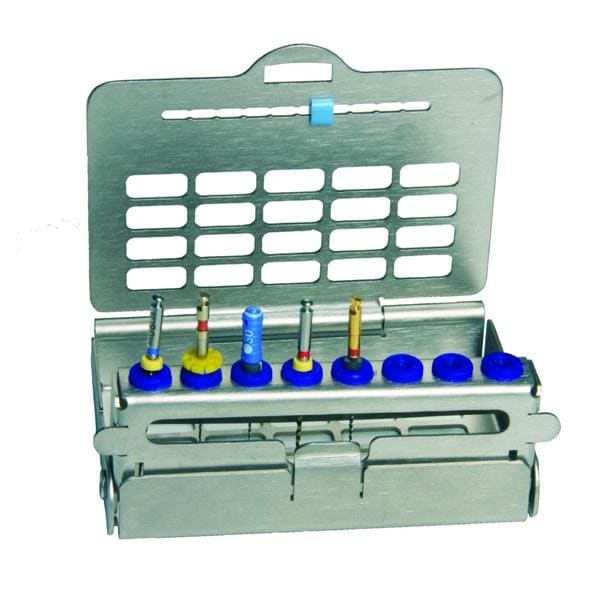 Supports Endo  Ultralight  NICHROMINOX - 8 perfos - bleu