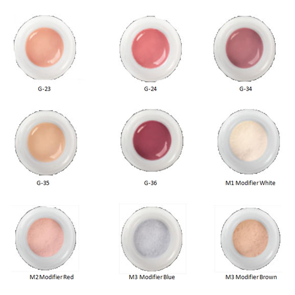 Initial IQ Lustre paste NF GC - Gum Shade - G-34 - Le pot de 4 g