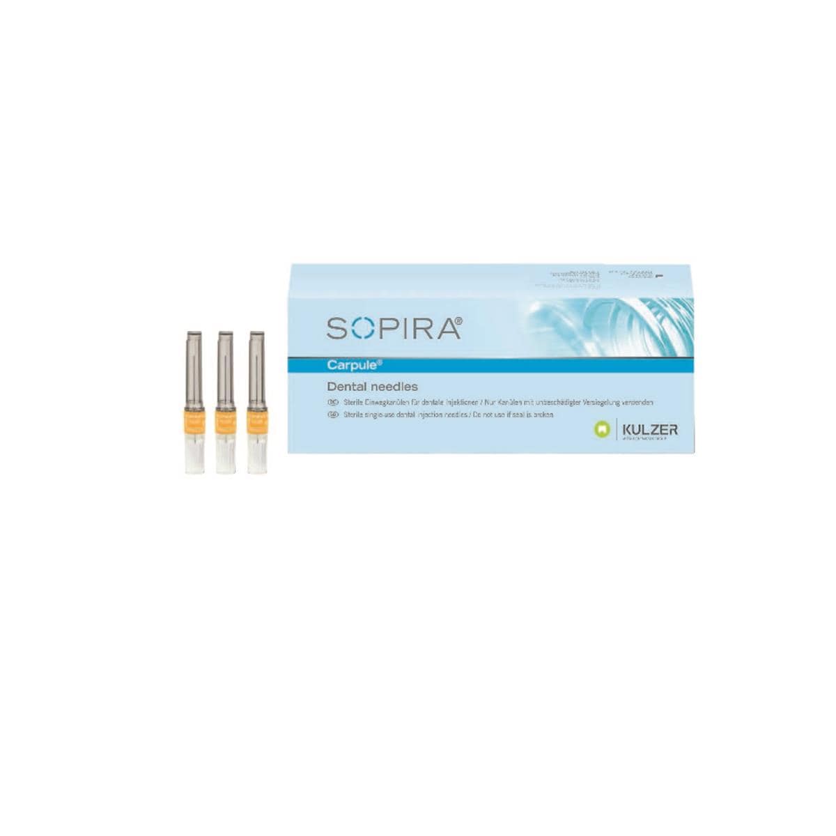 Aiguilles intraligamentaires 27G 0.4 x 25mm - boite de 100- Kulzer