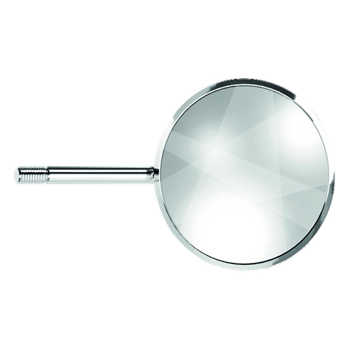 Miroir Plan seul ACTEON Rhodium - Taille 8