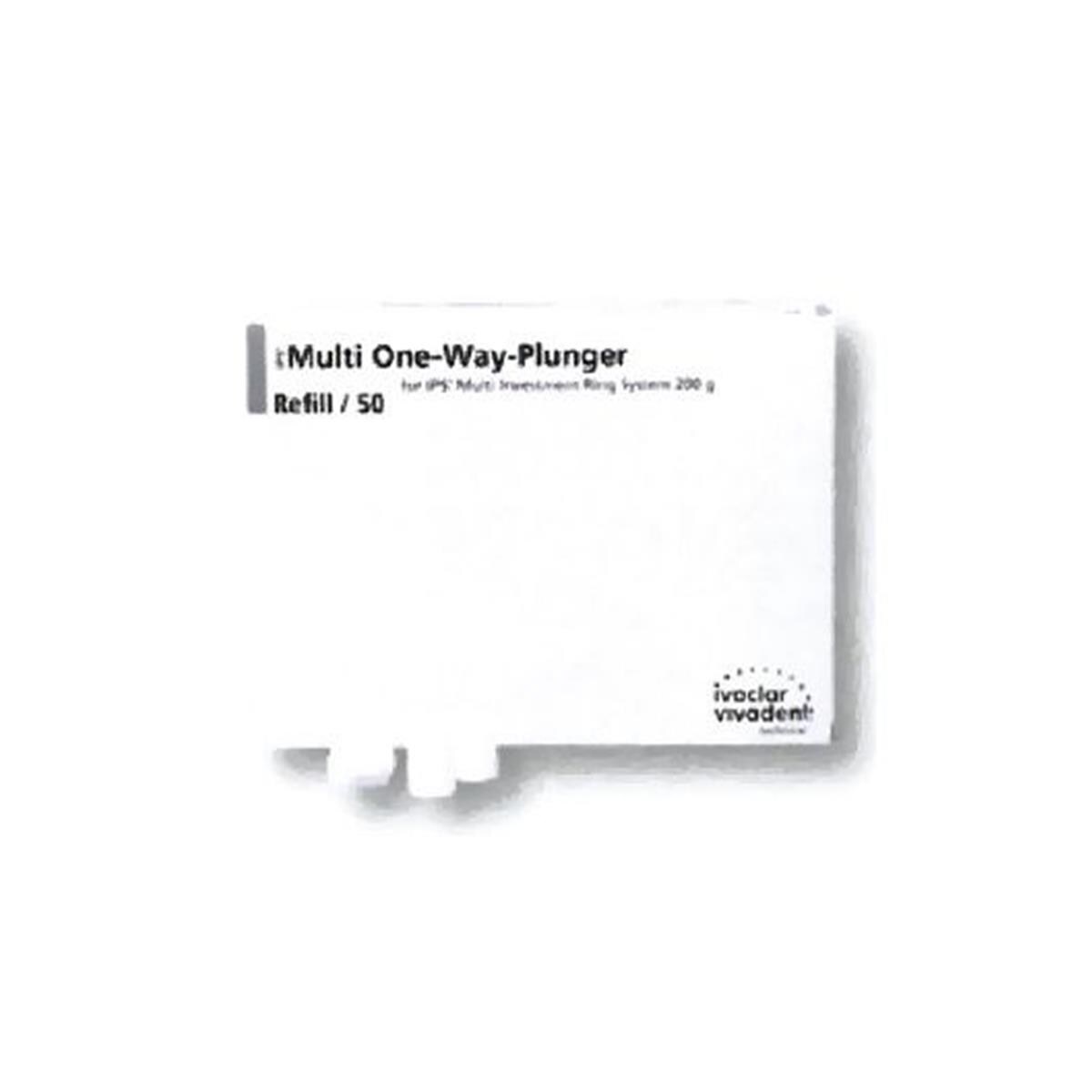 Cylindre silicone IVOCLAR - Le piston jetables Multi (x50)