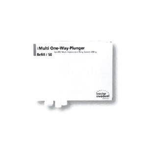 Cylindre silicone IVOCLAR - Le piston jetables Multi (x50)