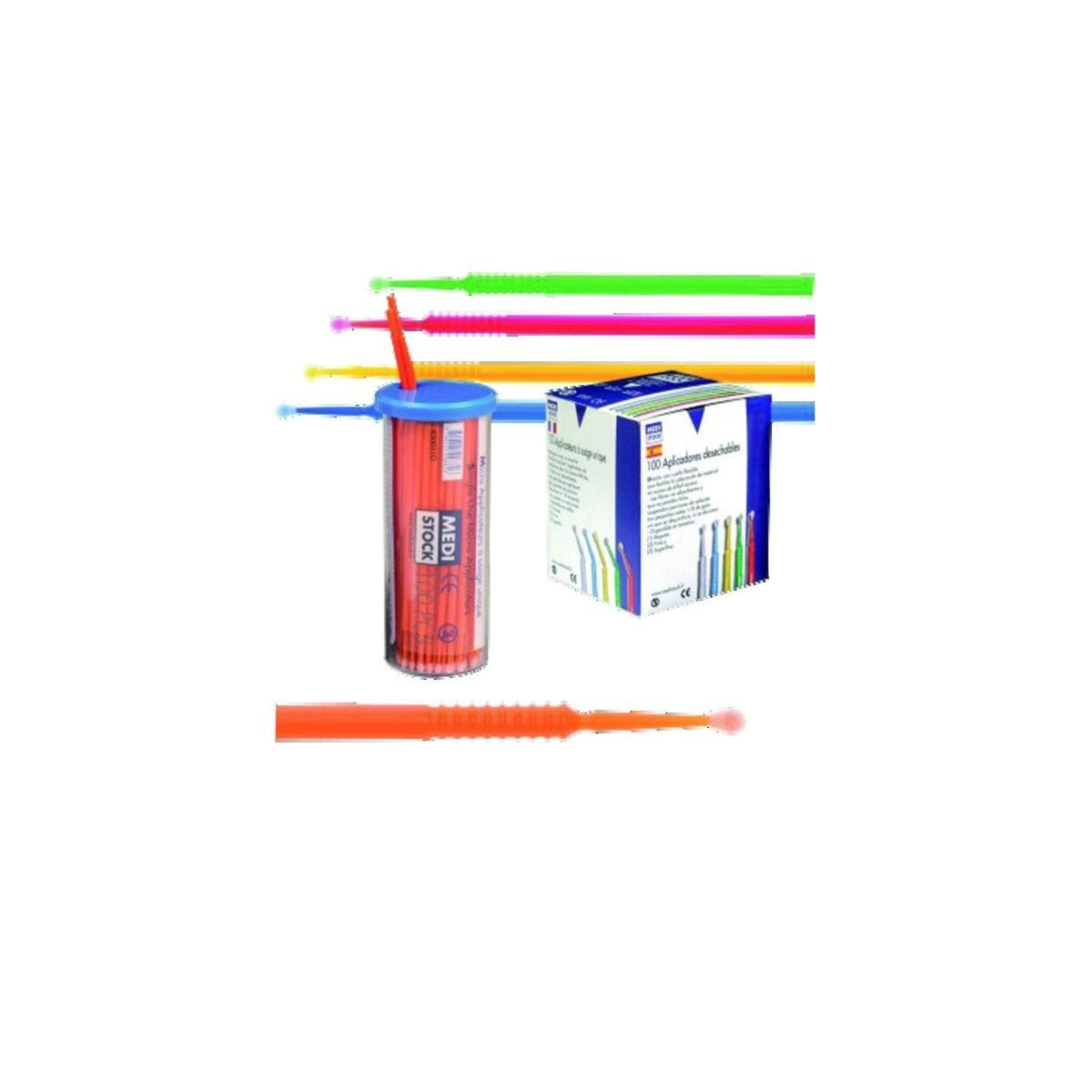 Micro Applicateur Fin Bleu Medibrush (4X100)