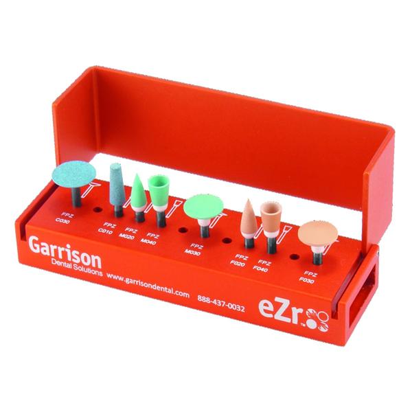 eZr GARRISON - Pointe large verte grain moyen - Bote de 5