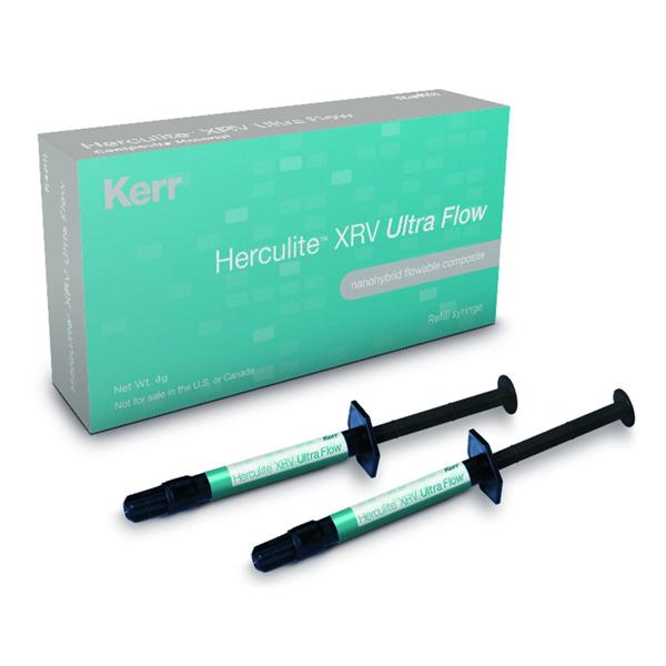 Herculite XRV Ultra Flow KERR - B1 - Seringue de 2g - Bote de 2