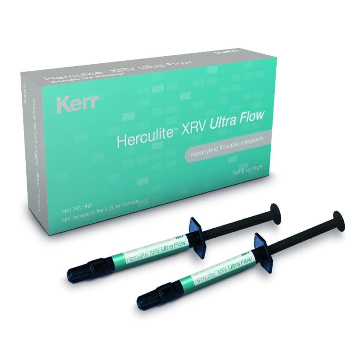 Herculite XRV Ultra Flow KERR - B2 - Seringue de 2g - Bote de 2
