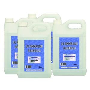 Eau dminralise - 4 bidons de 5L