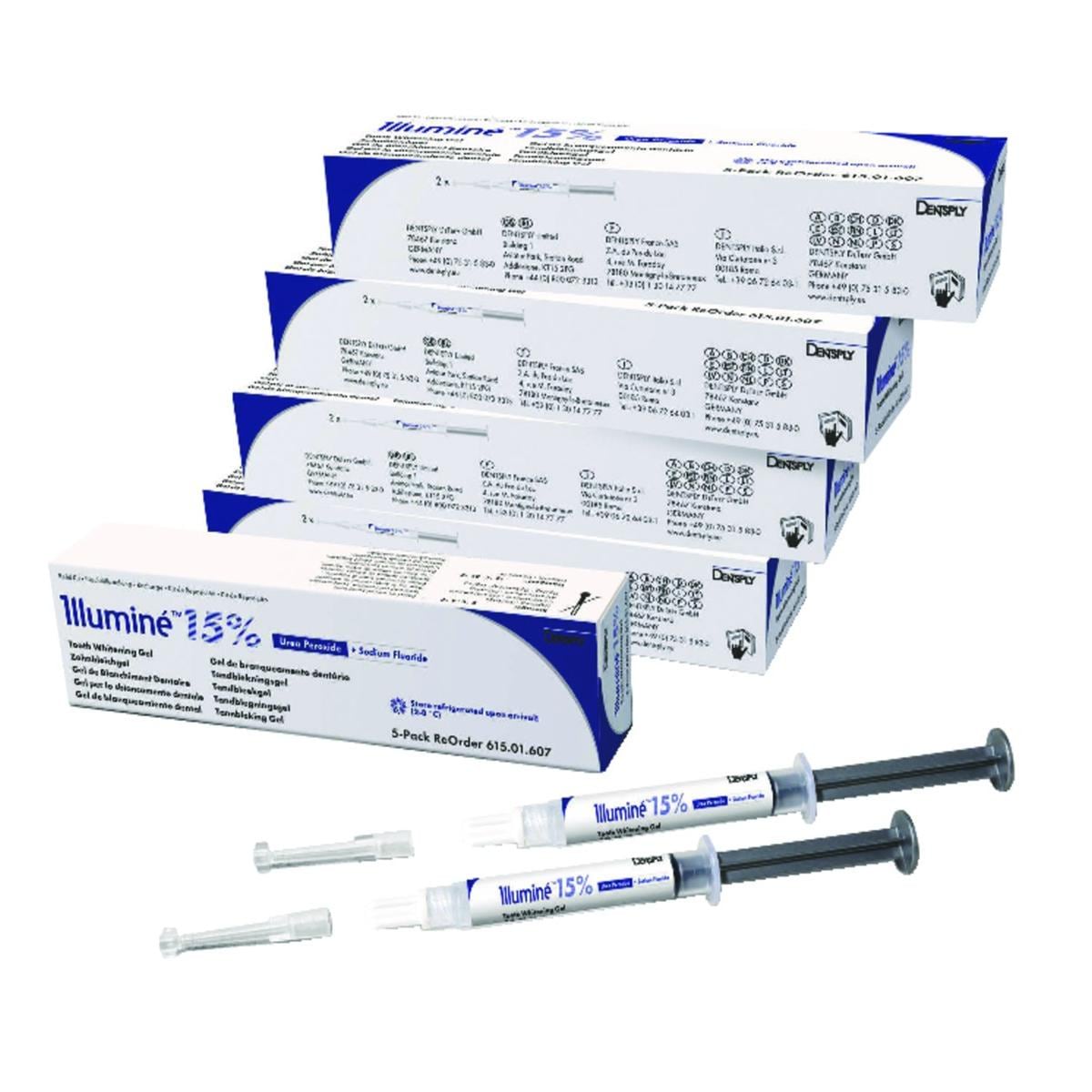 Illumine Home DENTSPLY SIRONA - 15% - Lot de 5 botes de 2 seringues