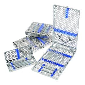 Cassette IMS HU-FRIEDY - 1/2 DIN - 10 instruments - Lilas