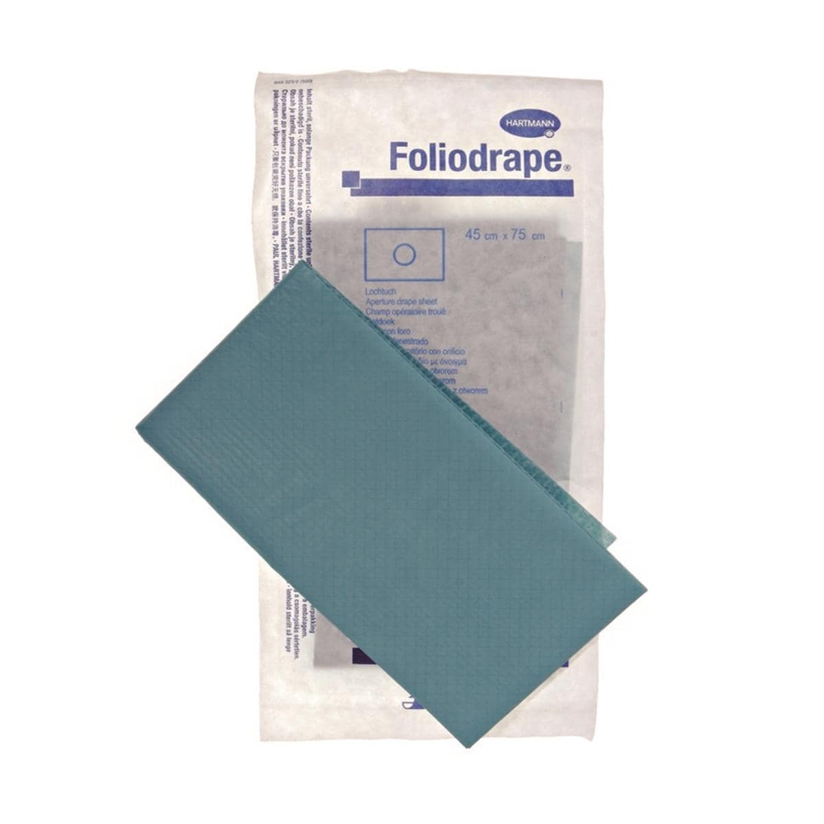 Champ opratoire strile Foliodrape HARTMANN - Standard 75x90cm - Bote de 35