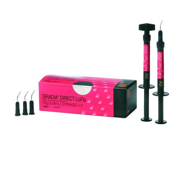 Gradia Direct Loflo GC - AO3 - Seringue de 1,3g - Bote de 2