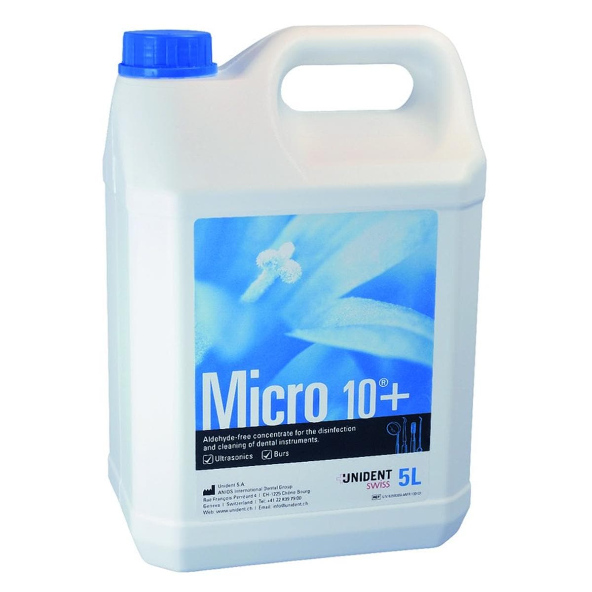 Micro 10 + UNIDENT - Bidon de 5L