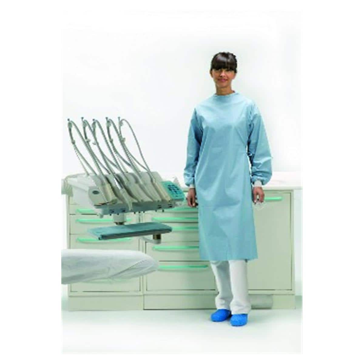 Blouse de chirurgie strile OMNIA - Microfibre SMS - 115 cm - Lot de 12