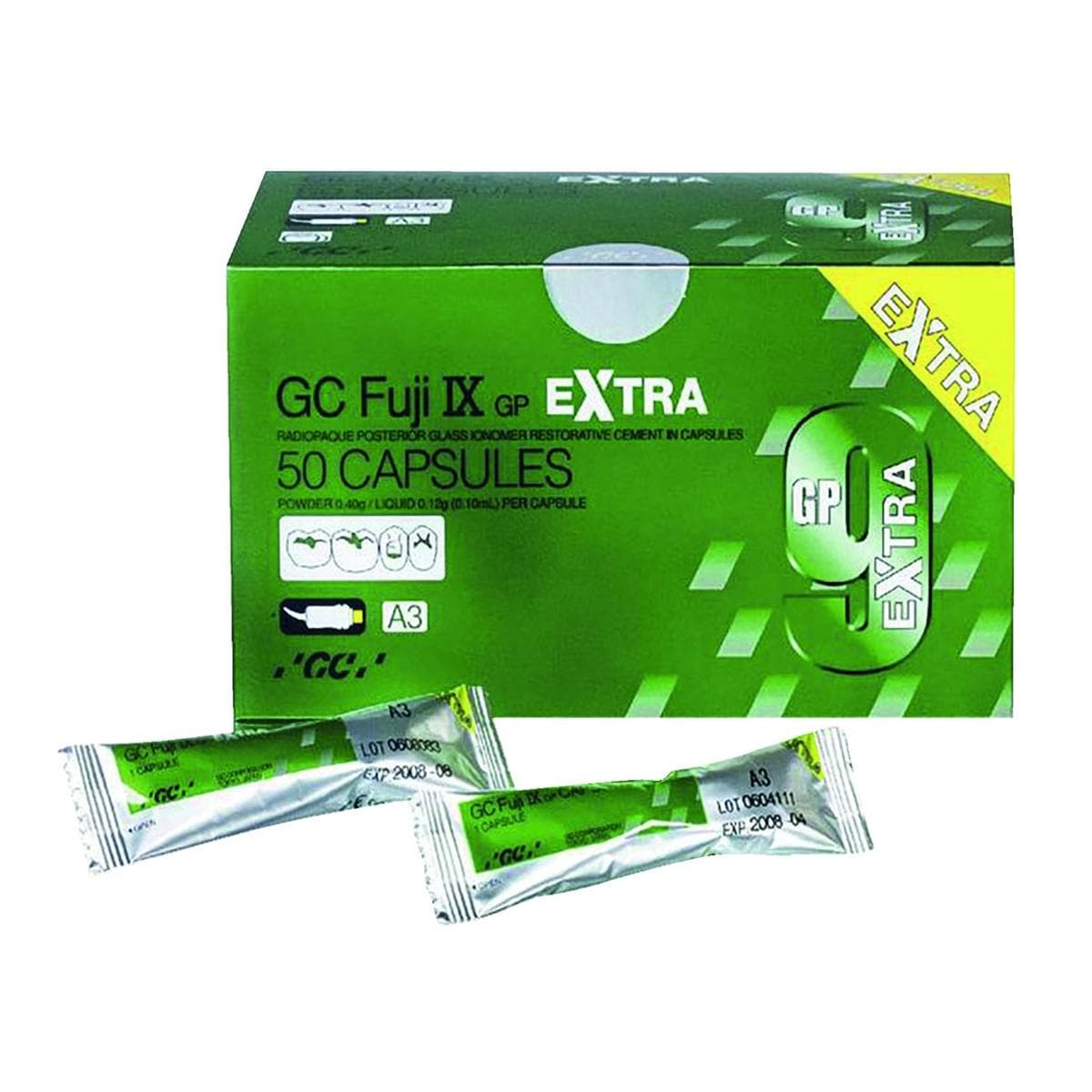 FUJI IX GP EXTRA CAPSULES A3 (50) 002536 GC
