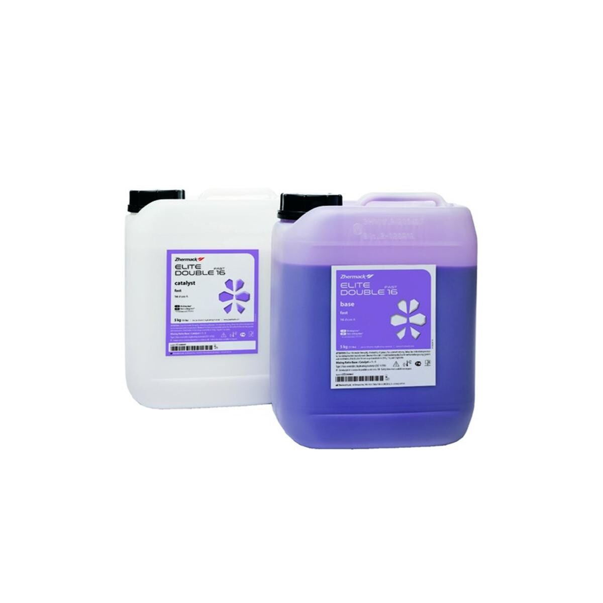 Elite Double 16 ZHERMACK - Fast - Violet - 2 x 5 kg (base + catalyseur)