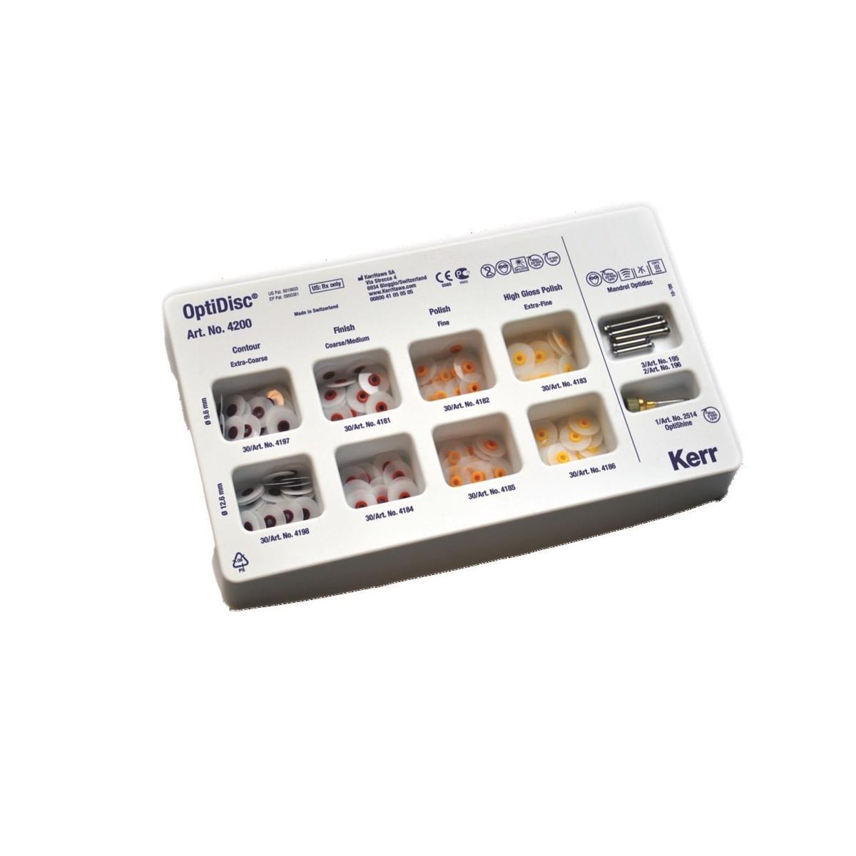 Optidisc Plus KERR - Kit Universel de 240