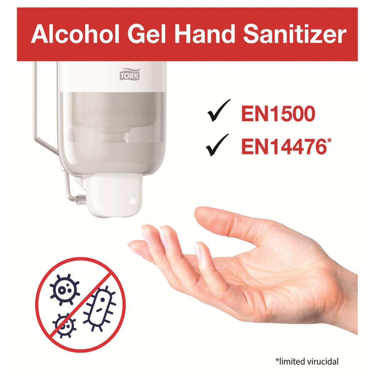 Gel Hydroalcoolique Premium 1L 420101 Tork