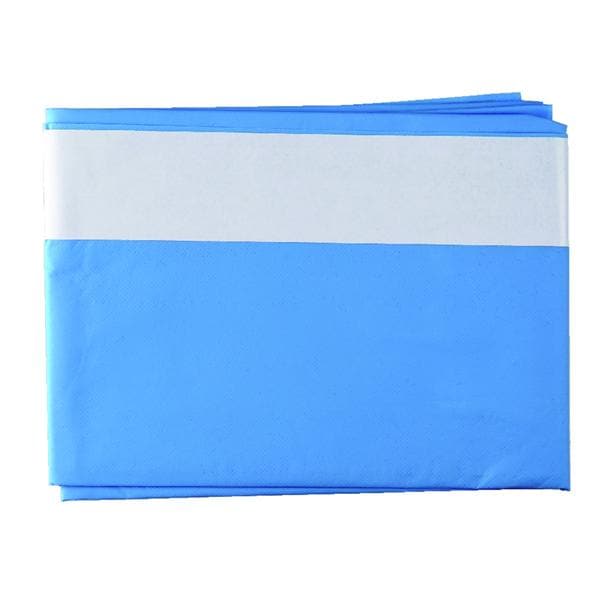 Champ de chirurgie strile MEDISTOCK - Trou avec adhsif - 50x50cm - Bote de 50