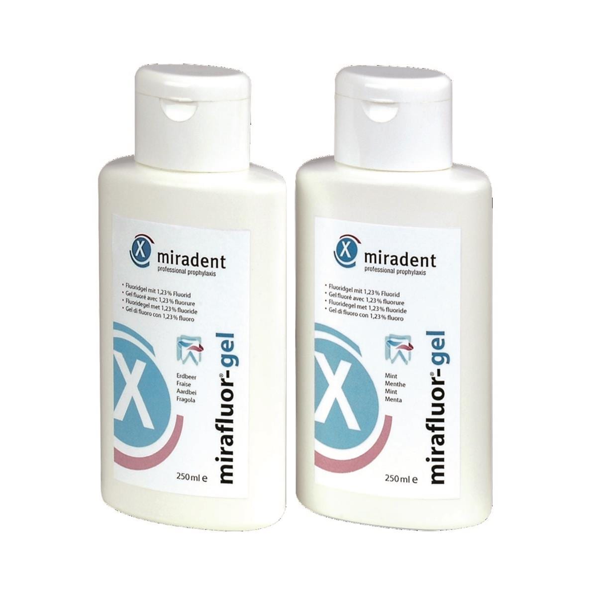 MIRAFLUOR GEL MENTHE (FLACON 250 ML) HAGER&WERKEN