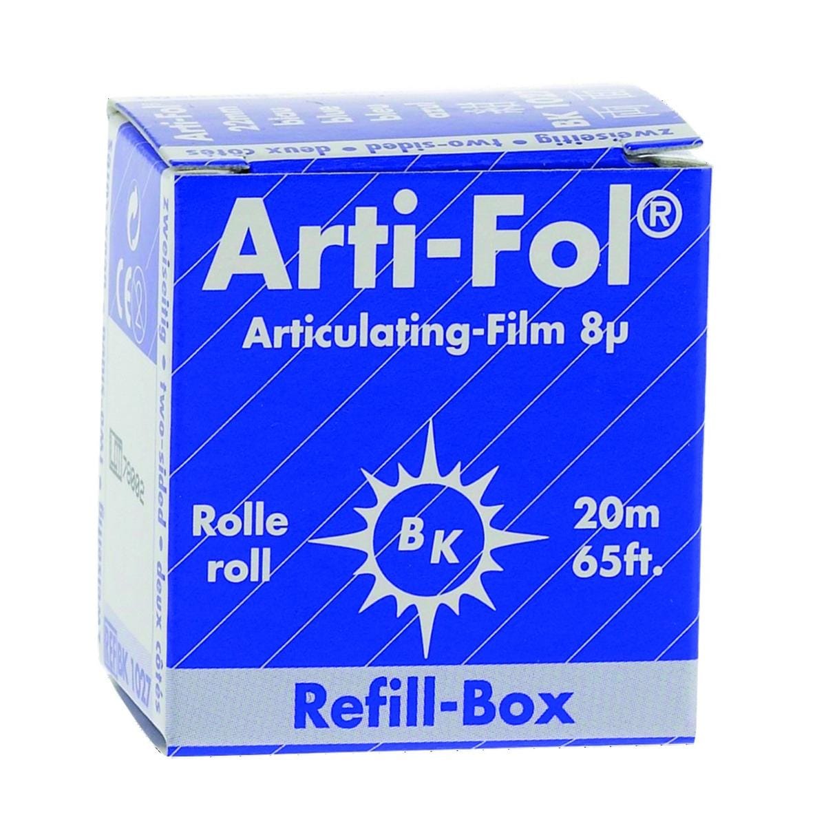 Arti-Fol Plastique 8&#181; BAUSCH - BK1023 - bleu - Rouleau de 20m