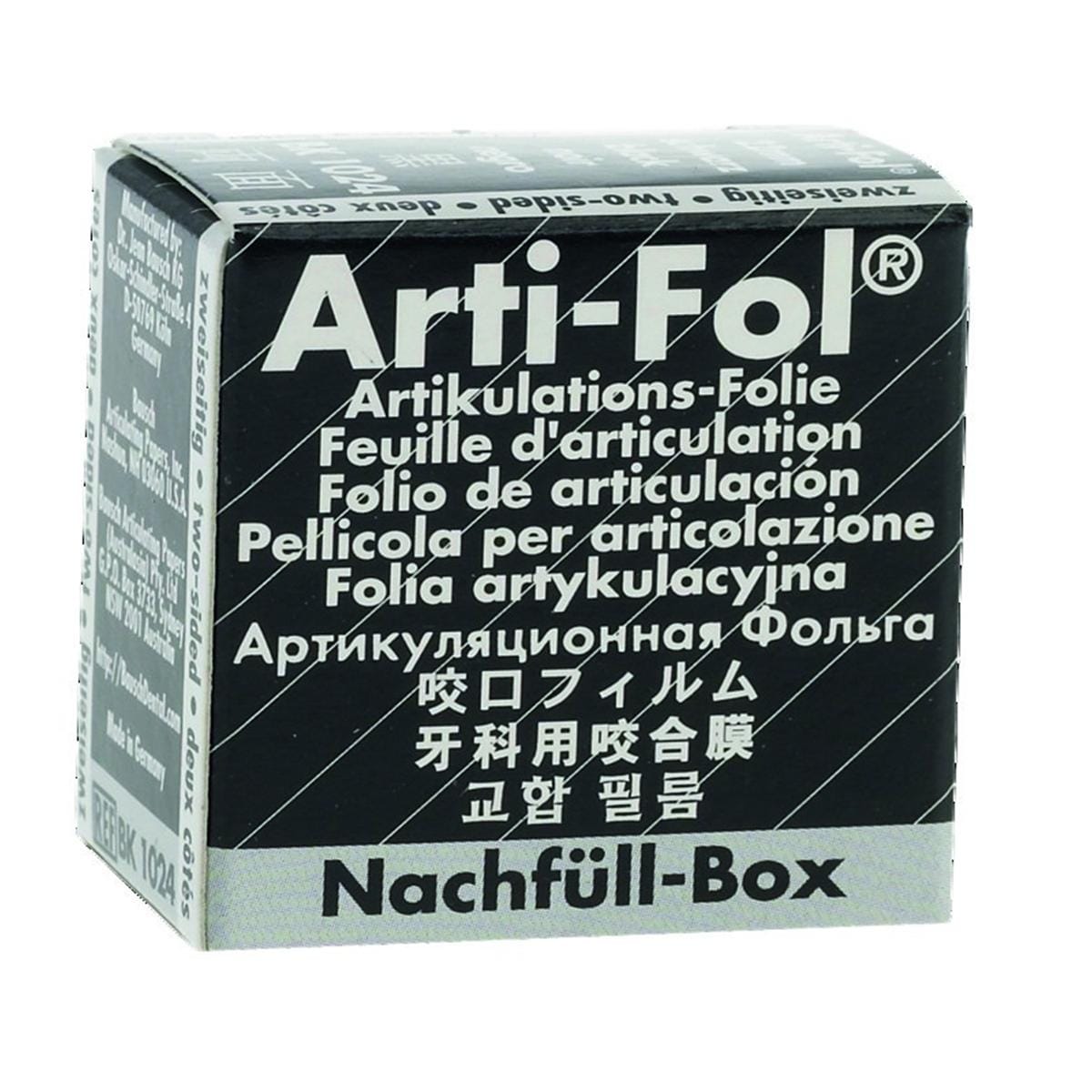 Arti-Fol Plastique 8&#181; BAUSCH - BK1024 - noir - Rouleau de 20m