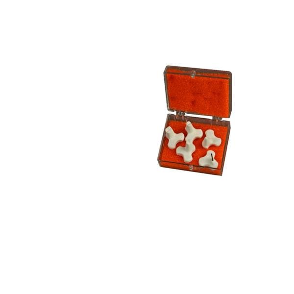 Supports cramique ALLIDEX - Puzzle - Blanc 4 tailles - La bote de 8 pices