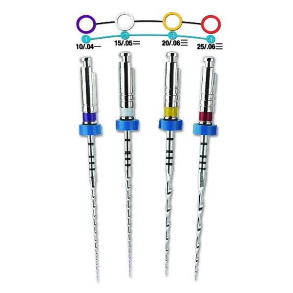 Limes Mtwo DENTSPLY SIRONA - L 21mm - T 16mm - 25.06 - Blister de 6