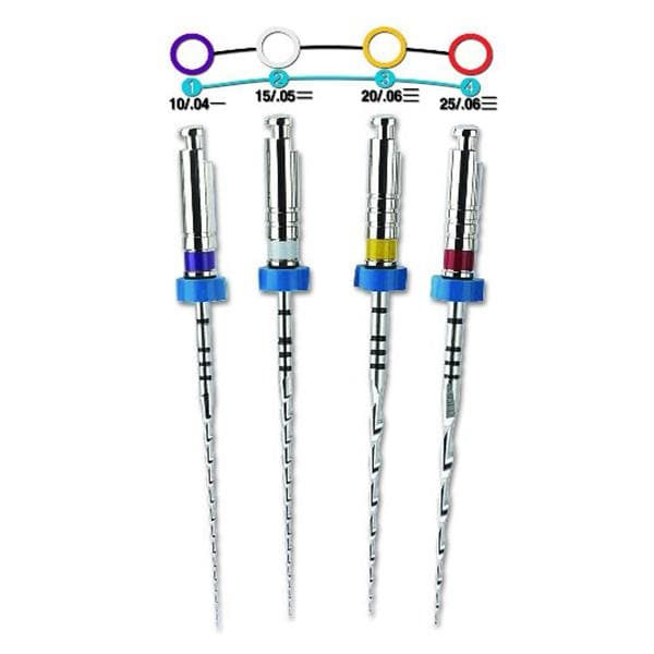 Limes Mtwo DENTSPLY SIRONA - L 25mm - T 16mm - 20.06 - Blister de 6