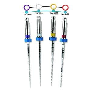 Limes Mtwo DENTSPLY SIRONA - L 21mm - T 16mm - 10/20 - Blister de 6