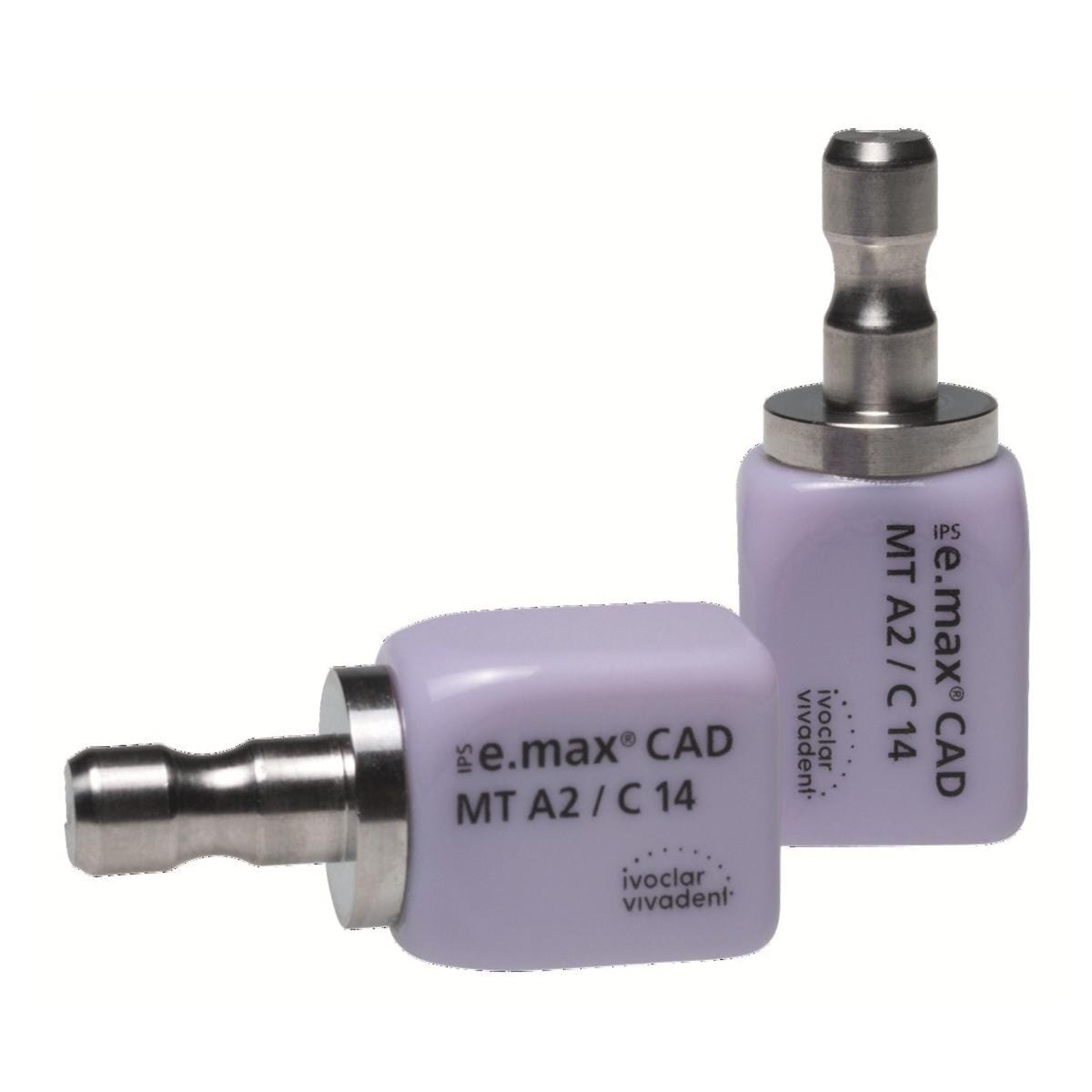 IPS e.max CAD IVOCLAR VIVADENT - Blocs LT - Teinte A2 - Taille C14 - Bote de 5