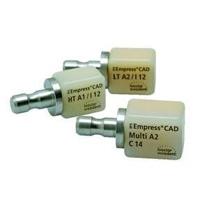 IPS Empress CAD IVOCLAR VIVADENT - Bloc LT - Teinte B3 - Taille C14 - Bote de 5