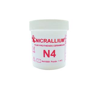 Nicrallium N4 BCS - La bote de 1 kg