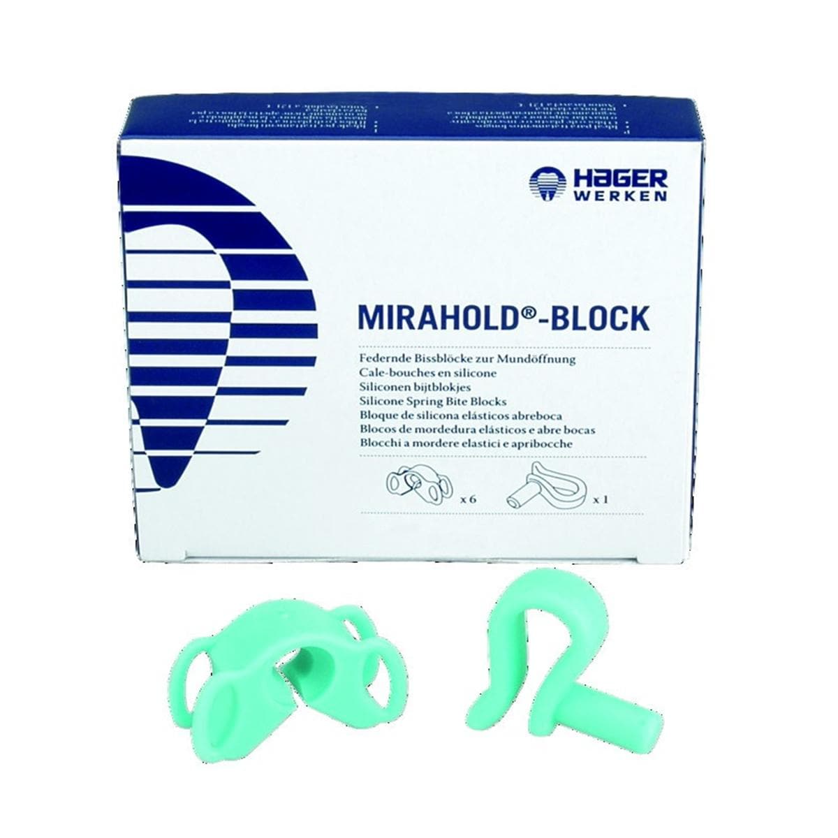 Mirahold Block HAGER & WERKEN - Lot de 6