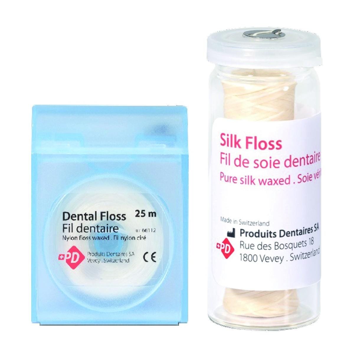 Fil Dentaire Nylon PD - Cir - Distributeur Plast. - 25M
