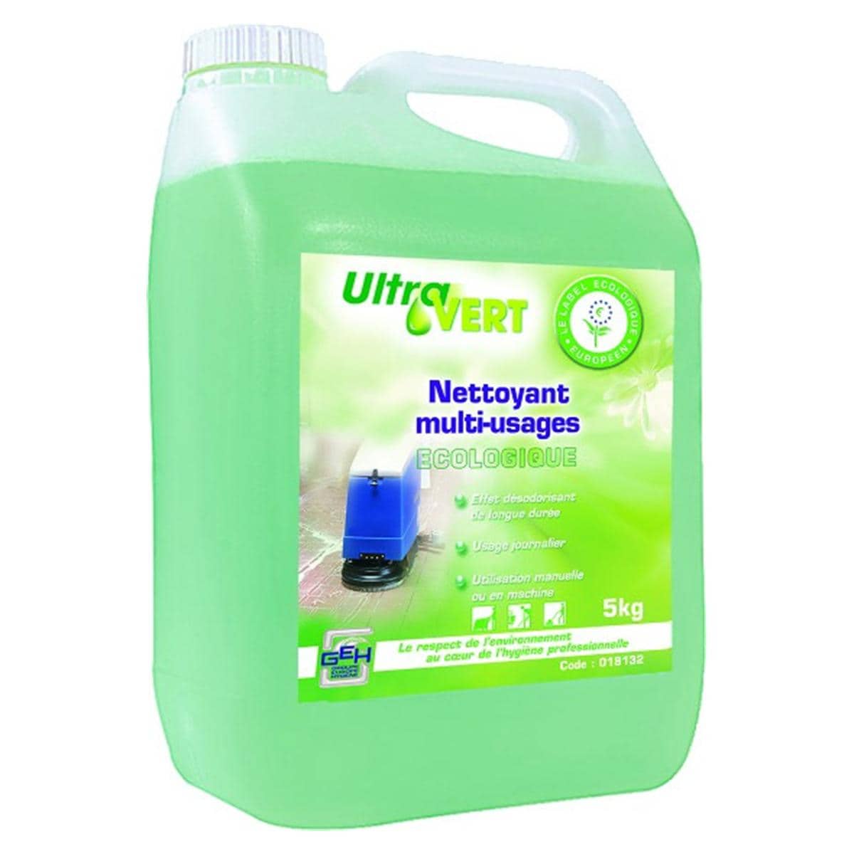 Nettoyant Multi-Usages ULTRAVERT - Bidon de 5L