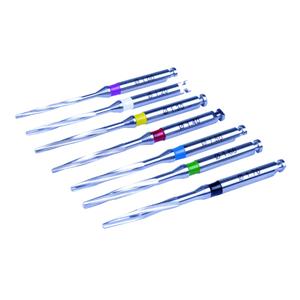 Alesoirs cylindro-conique Dentoclic ITENA - L:9.5mm - D:1.2mm violet - Bote de 4