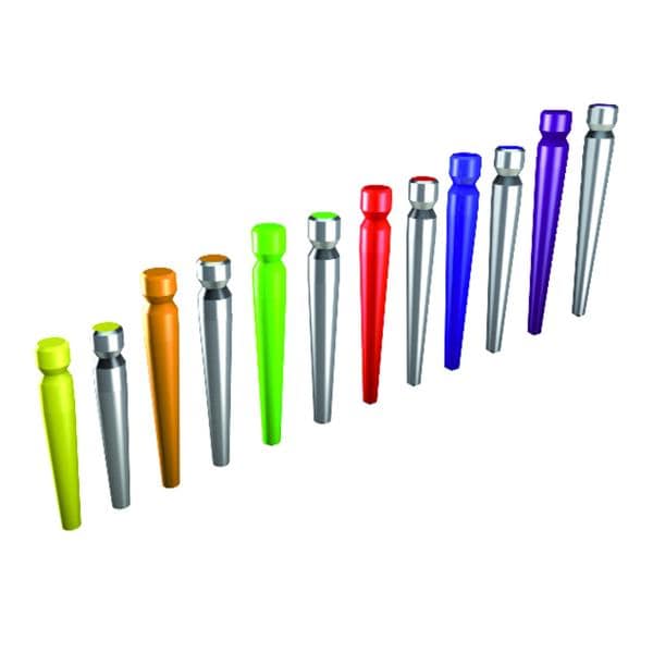 Tenons coniques inox DentocLic ITENA - La recharge de 20 - L:11mm - Orange